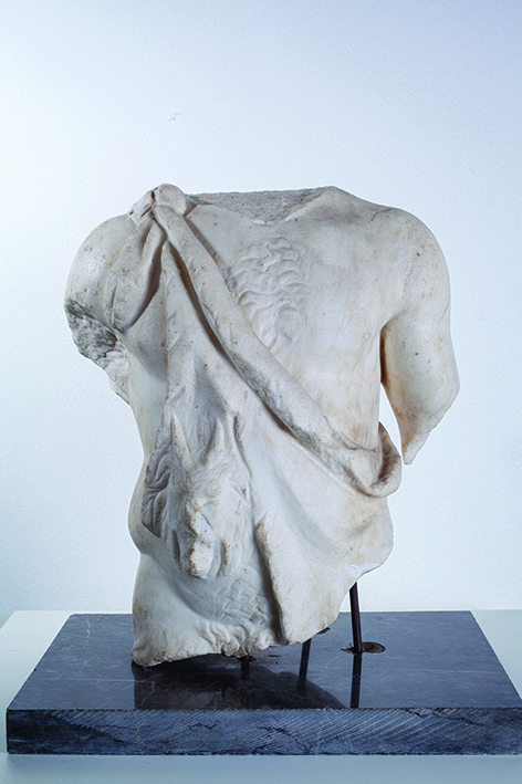MARBLE SCULPTURE OF A SATYR, 32 cm height, inv.no. 171/R